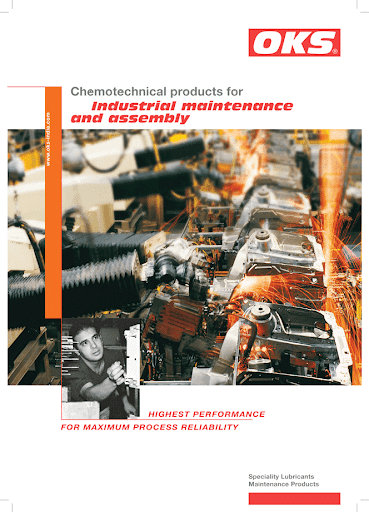 OKS Chemotechnical Products for Industry Maintenance and Assembly